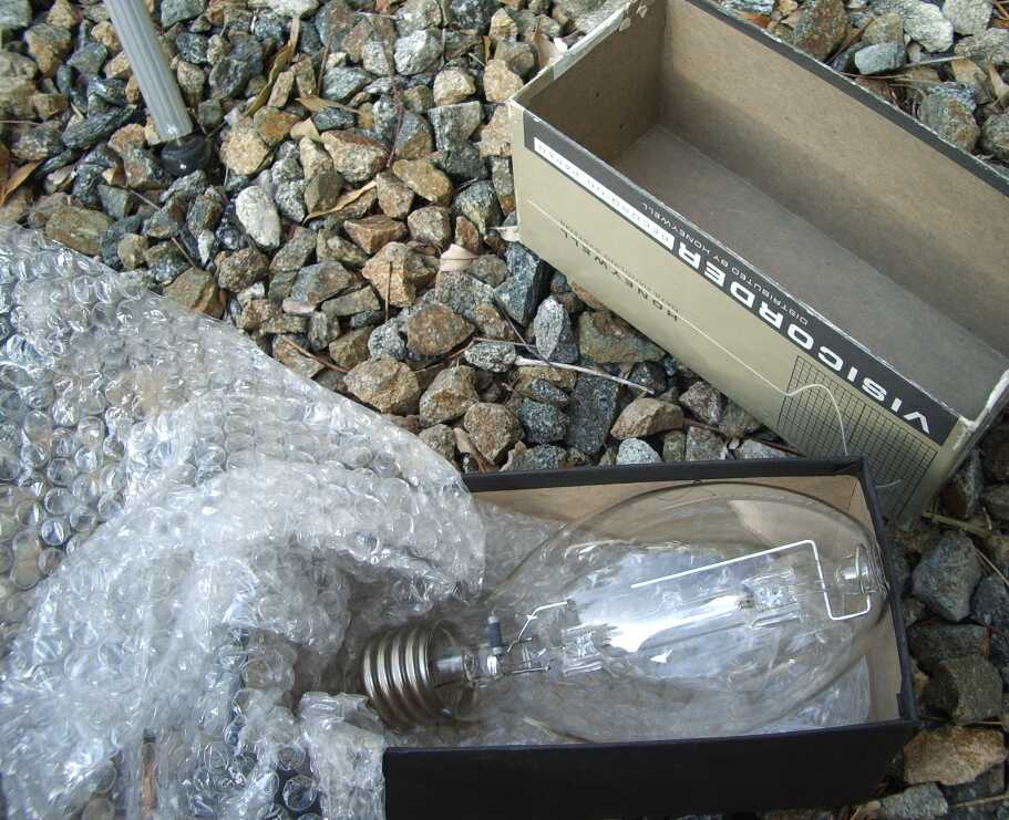 Portable mercury vapor insect collecting light project JCMDI.COM